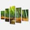 Designart - Arashiyama Bamboo Grove Japan - Oversized Forest Canvas Artwork